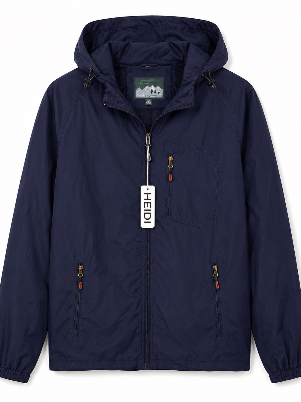 Jacket Causal Sports Size L, XL, 2XL,3XL Windbreaker